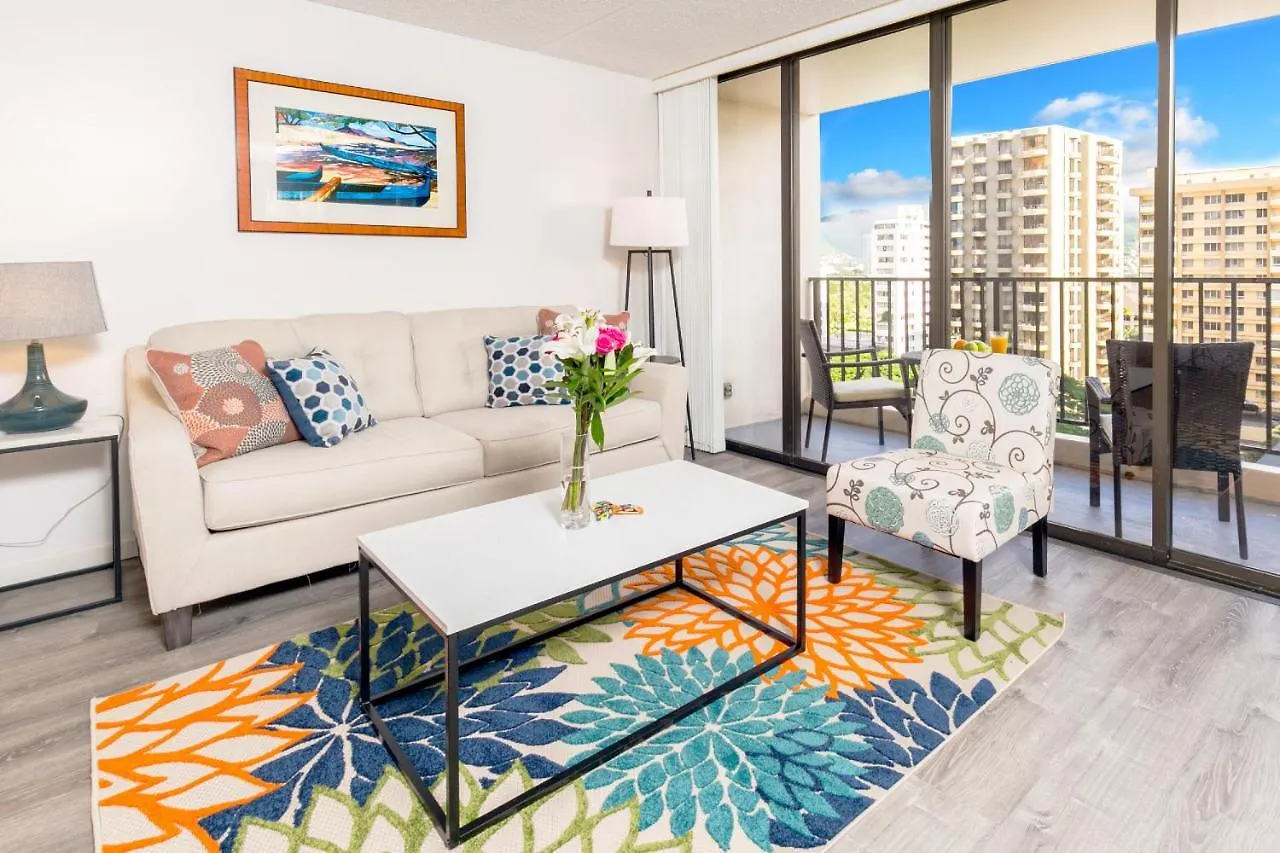 Apartment Sandy Toes, Mountain Views, Park For Free! Honolulu